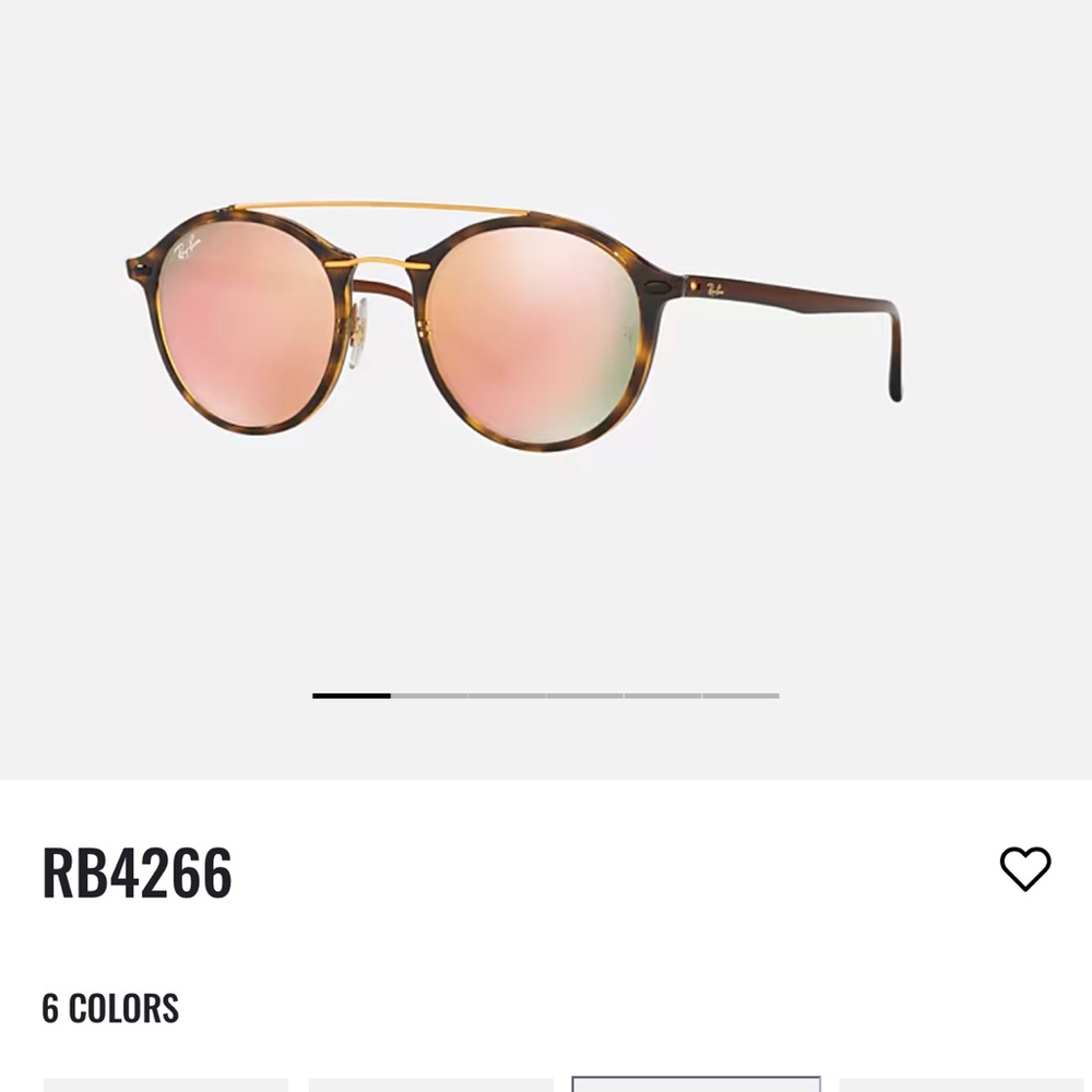 Ray Bans: Copper Mirror, Tortoise